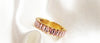 bague rose en acier inoxydable tendance 2023